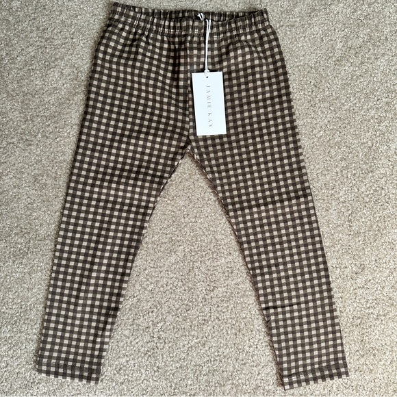 Jamie Kay Other - ✨NEW Jamie Kay Gingham Shitake Leggings 3Y